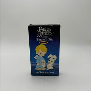 1991 Vtg. Precious Moments VHS “Timmy’s Gift”  A Christmas Story (Tested)